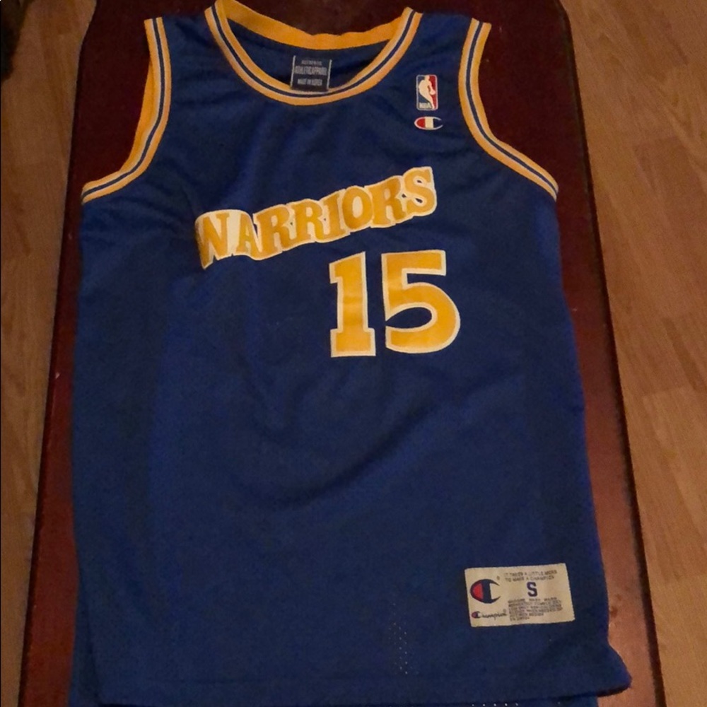Rare vintage Latrell sprewell warrirors Jersey.